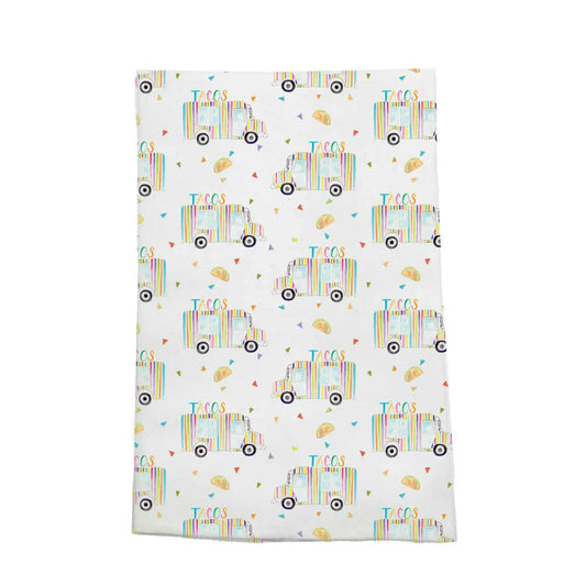 Let's Taco 'Bout It Organic Cotton Kitchen Towel Eco My Home Kitchen Towel Nola Tawk ecomyhome.store United States