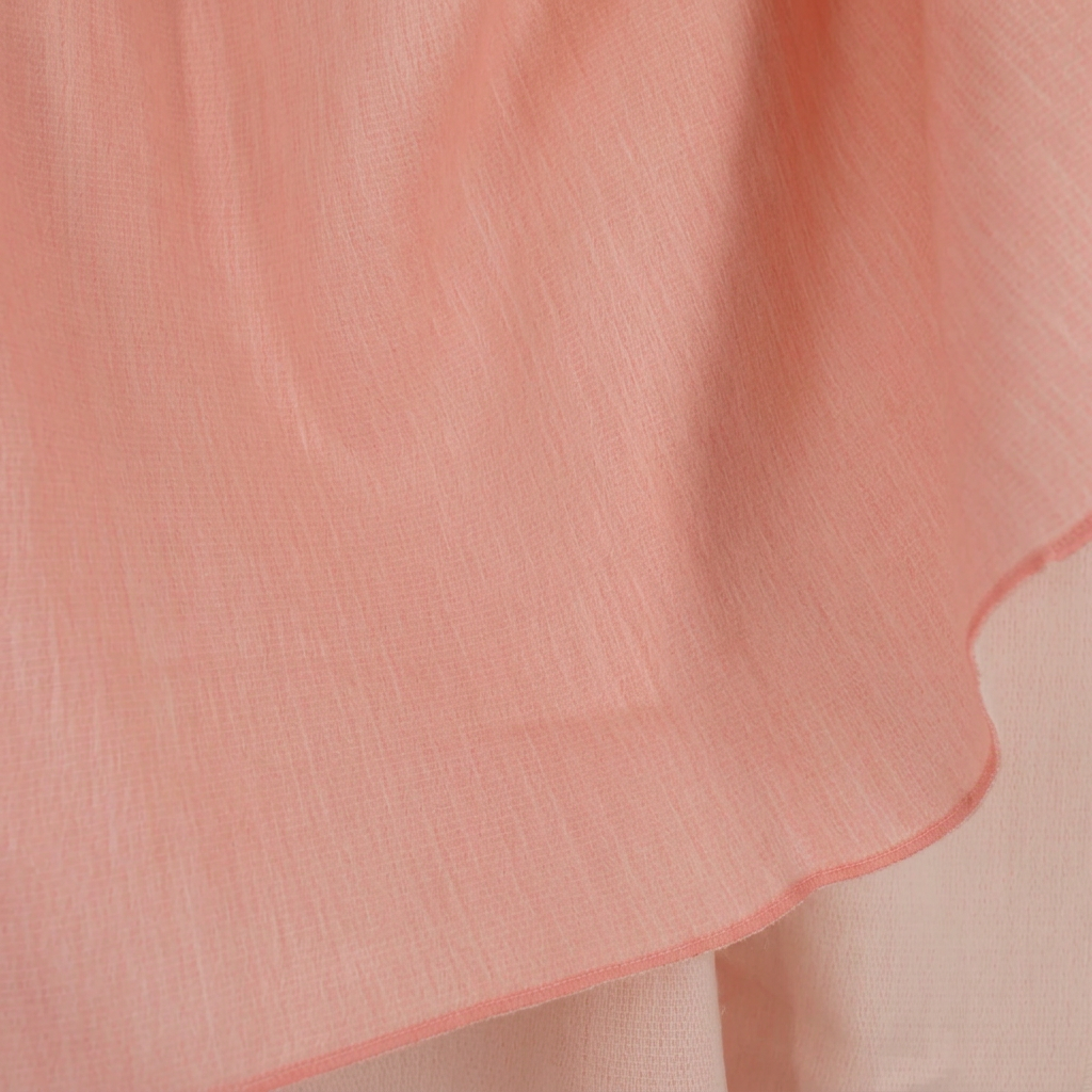 Reversible Handwoven Alpaca Throw Blanket | Pink & White | Kani Collection