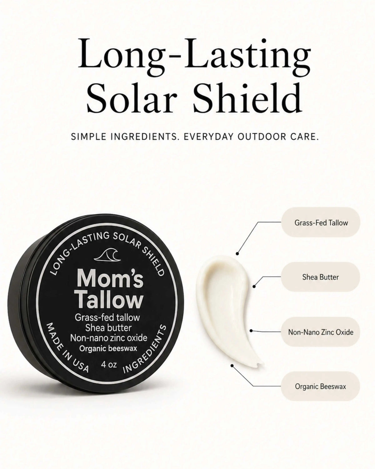 Long-Lasting Solar Shield Eco My Home  Mom’s Tallow ecomyhome.store United States