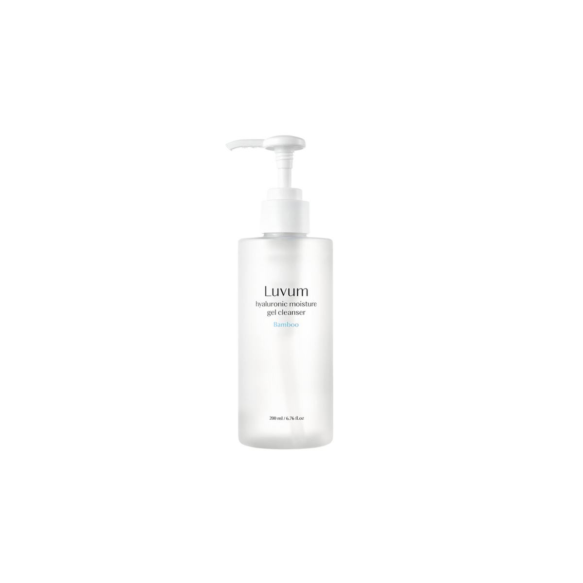 Luvum Bamboo Hyaluronic Moisture Gel Cleanser 200ml