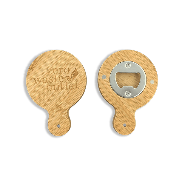 Magnetic Bamboo Bottle Opener