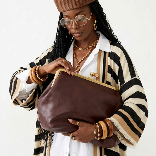 Radiant Soft Clutch Bag