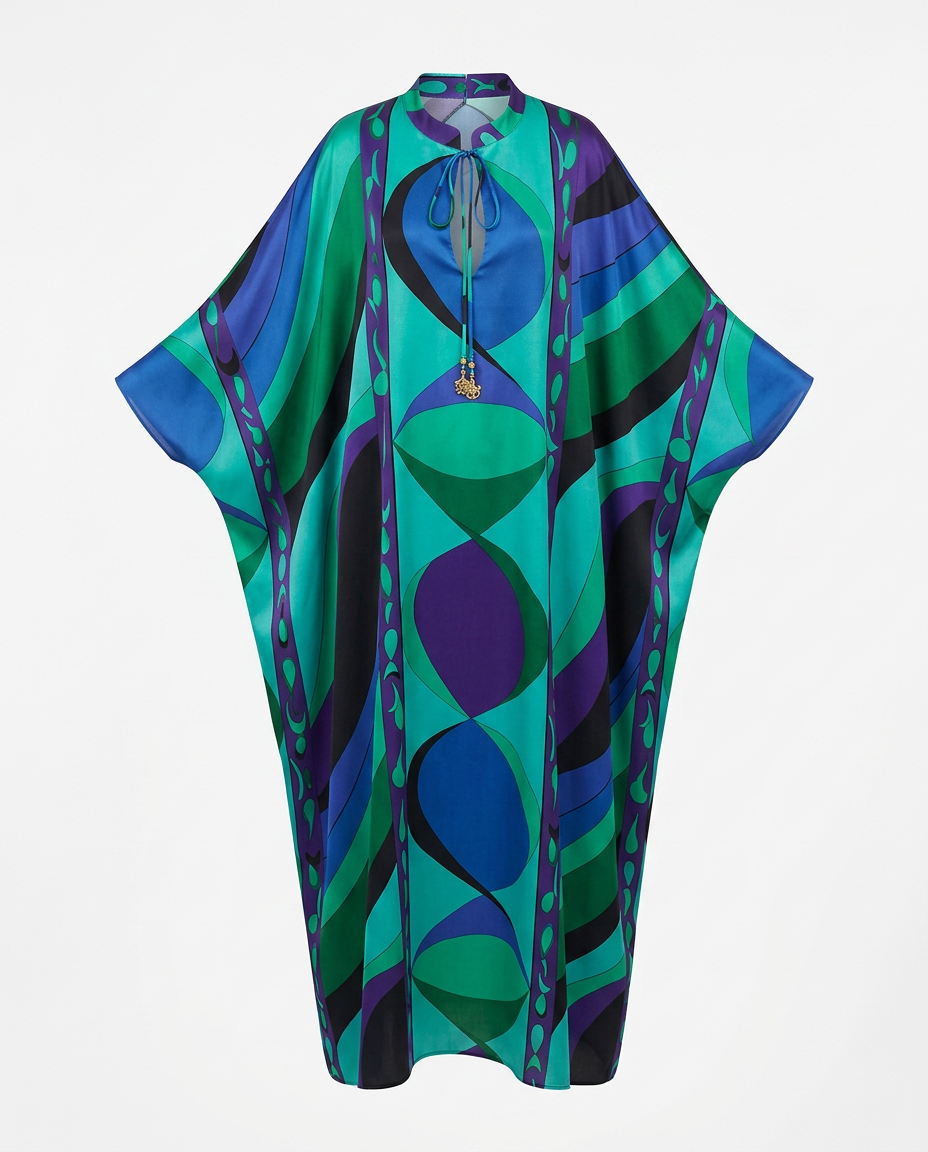 Limitless Printed Maxi Kaftan