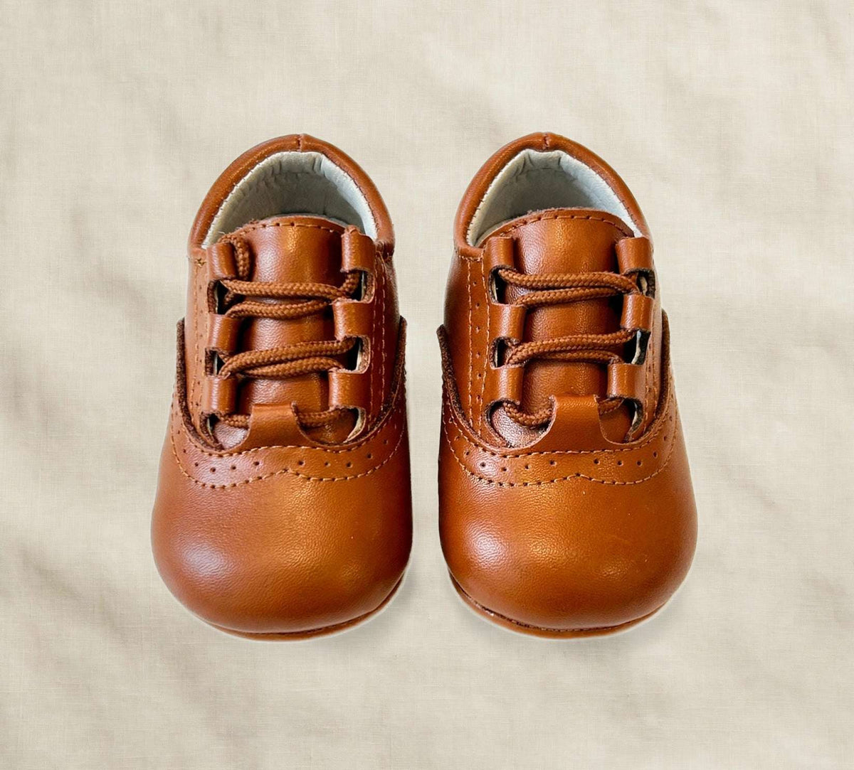 Alfie Lace-up Dress Shoe for Kids, Wide Toe Box