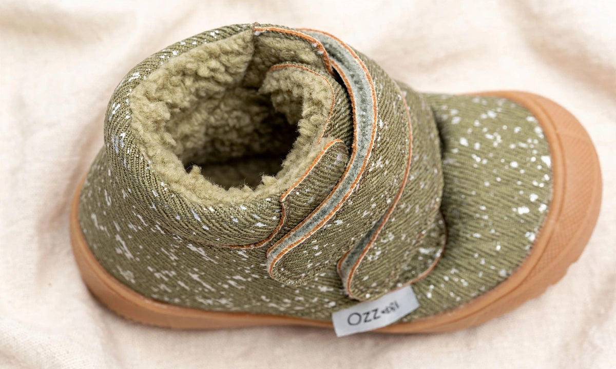 Barefoot Toddler Boots | Warm Sherpa-Lined & Little Hiker