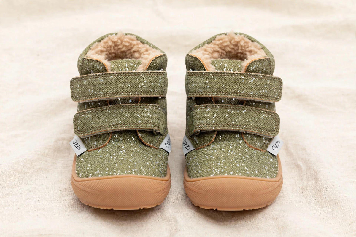 Barefoot Toddler Boots | Warm Sherpa-Lined & Little Hiker
