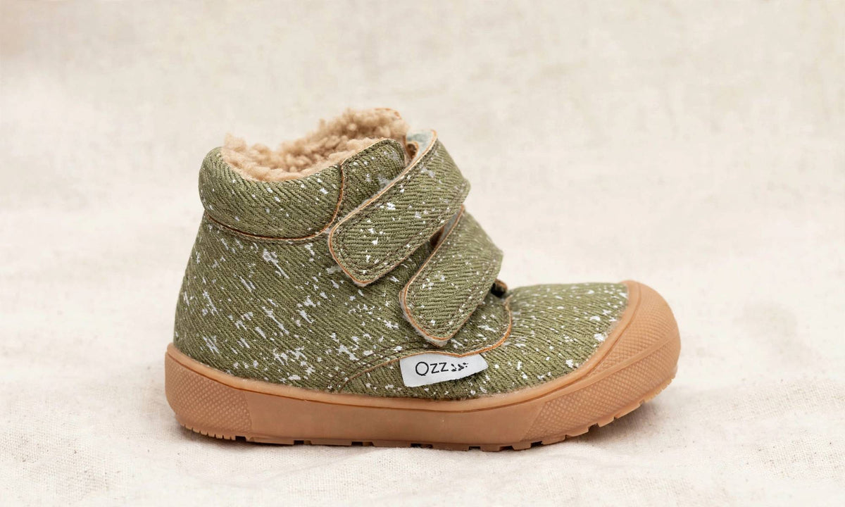 Barefoot Toddler Boots | Warm Sherpa-Lined & Little Hiker