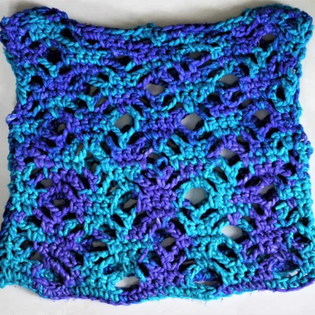 Mermaid Splash Crochet Summer Top Kit Eco My Home Kits Darn Good Yarn ecomyhome.store United States