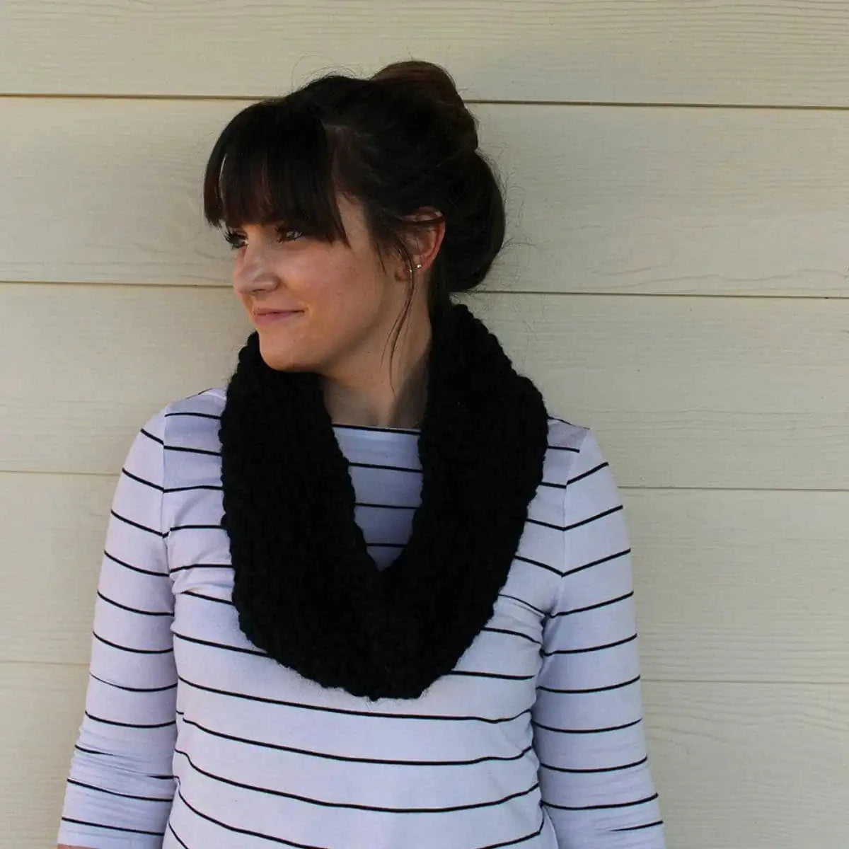 Midnight Scarf Crochet Kit Eco My Home Kits Darn Good Yarn ecomyhome.store United States