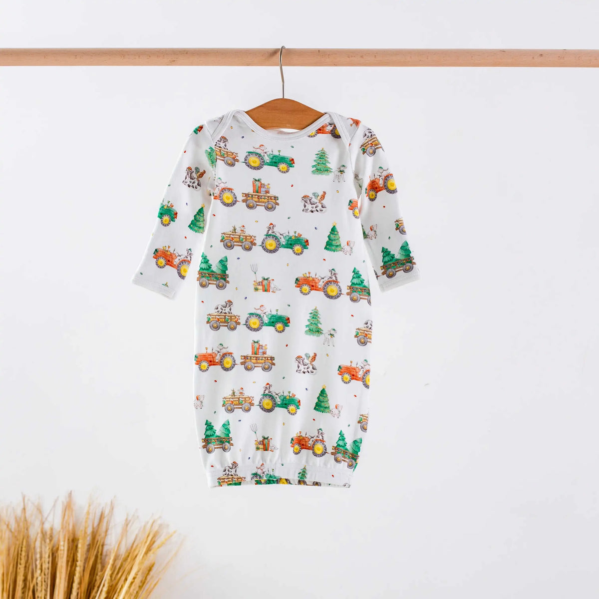 Moo-y Christmas Organic Cotton Christmas Kids Pajamas Eco My Home Pajama Set Nola Tawk ecomyhome.store United States
