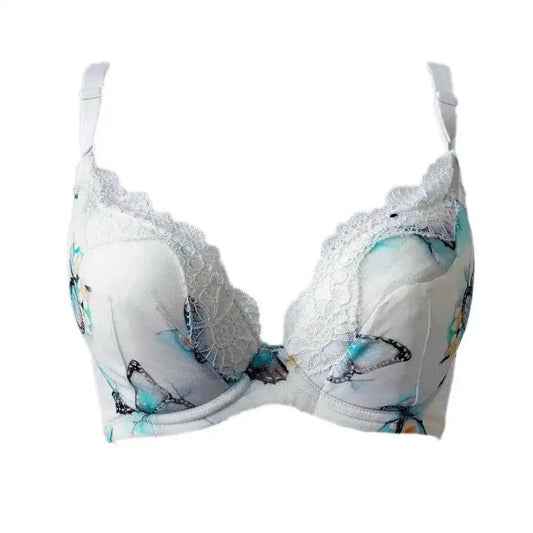 Morpho - Bendable Wire Silk & Organic Cotton Bra Eco My Home Bras Salty Season LLC ecomyhome.store United States