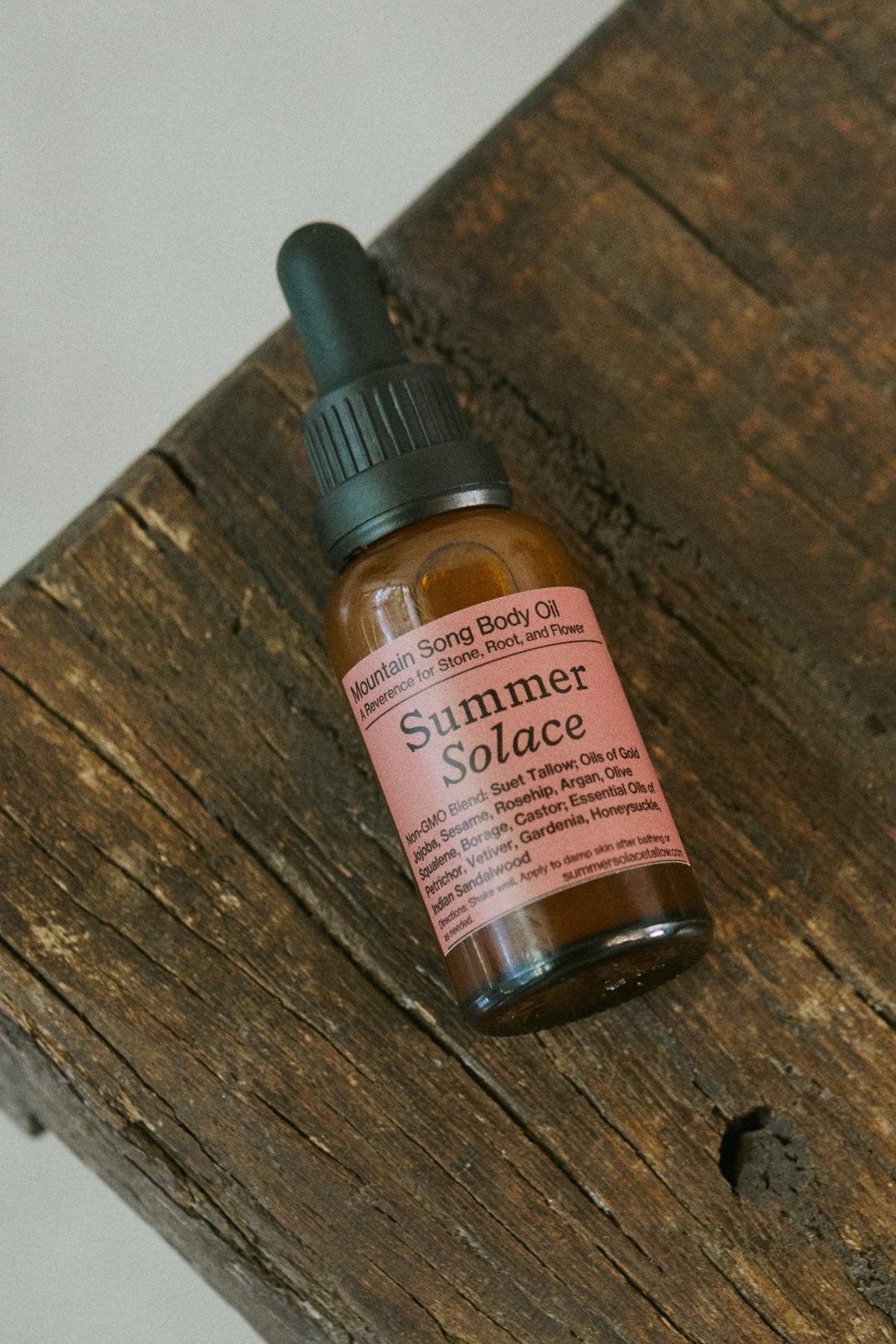 Mountain Song Tallow Body & Hair Oil | Petrichor, Gardenia, Honeysuckle