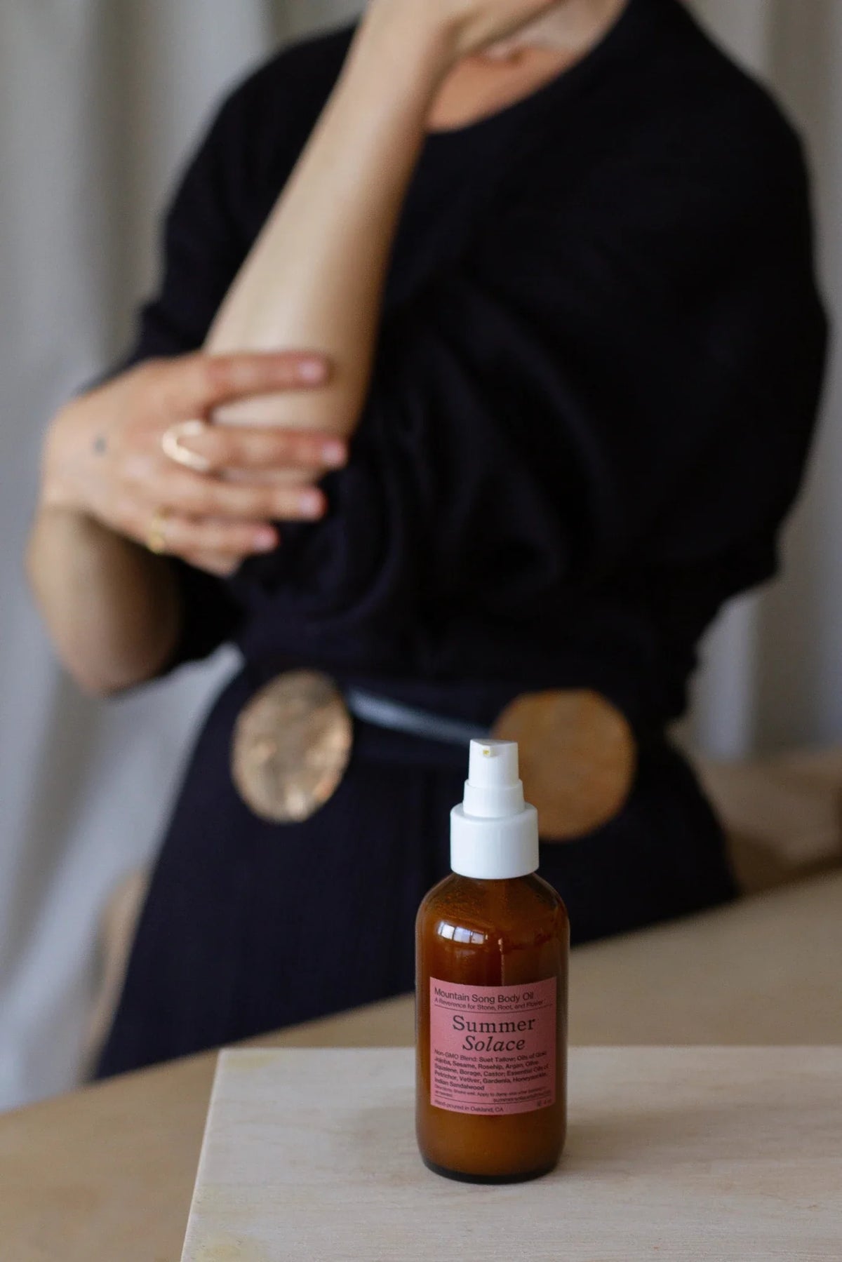 Mountain Song Tallow Body & Hair Oil | Petrichor, Gardenia, Honeysuckle