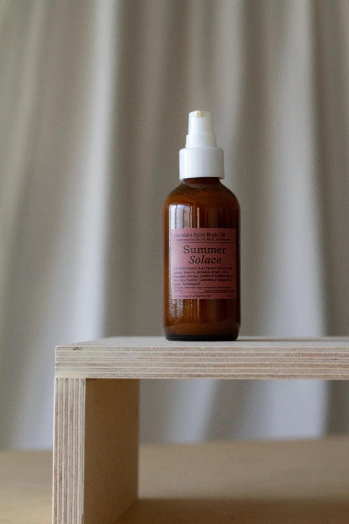 Mountain Song Tallow Body & Hair Oil | Petrichor, Gardenia, Honeysuckle