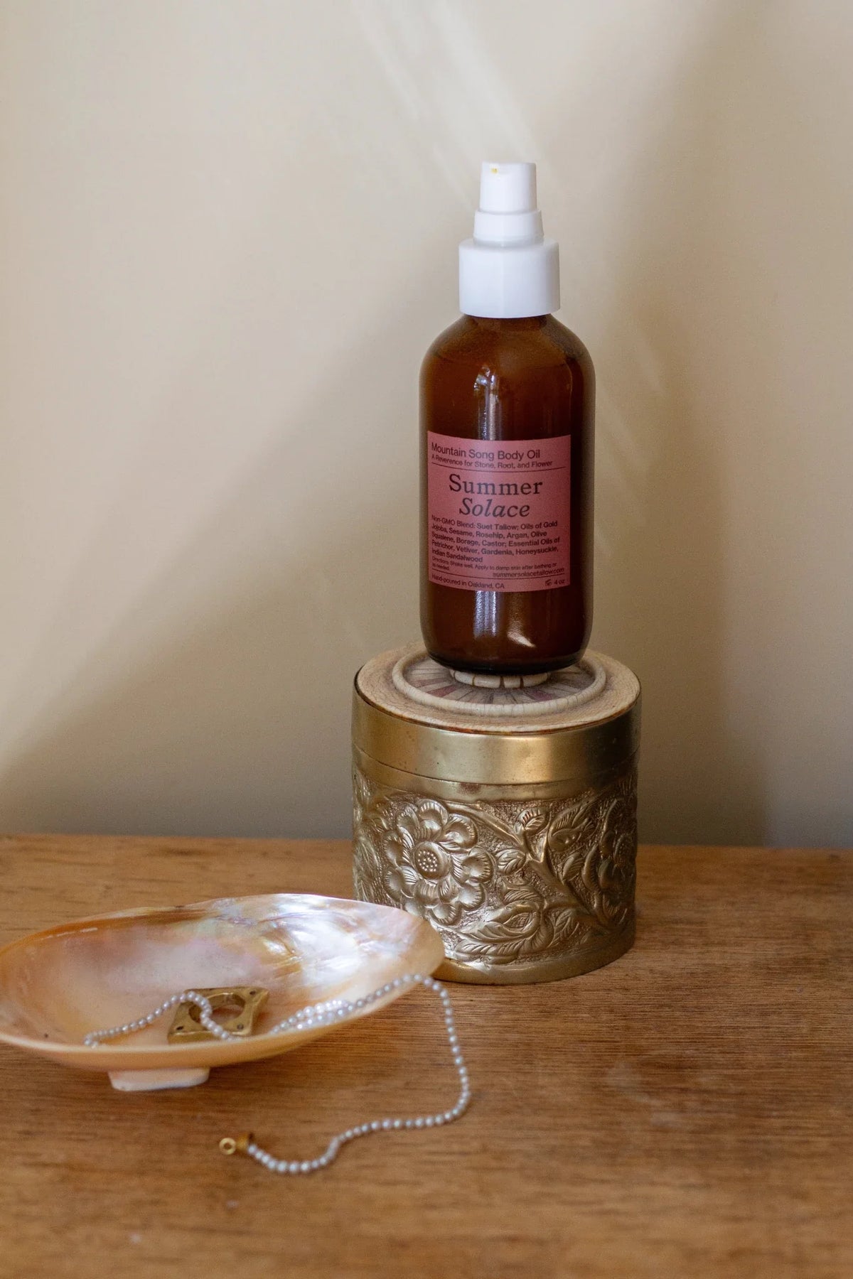 Mountain Song Tallow Body & Hair Oil | Petrichor, Gardenia, Honeysuckle