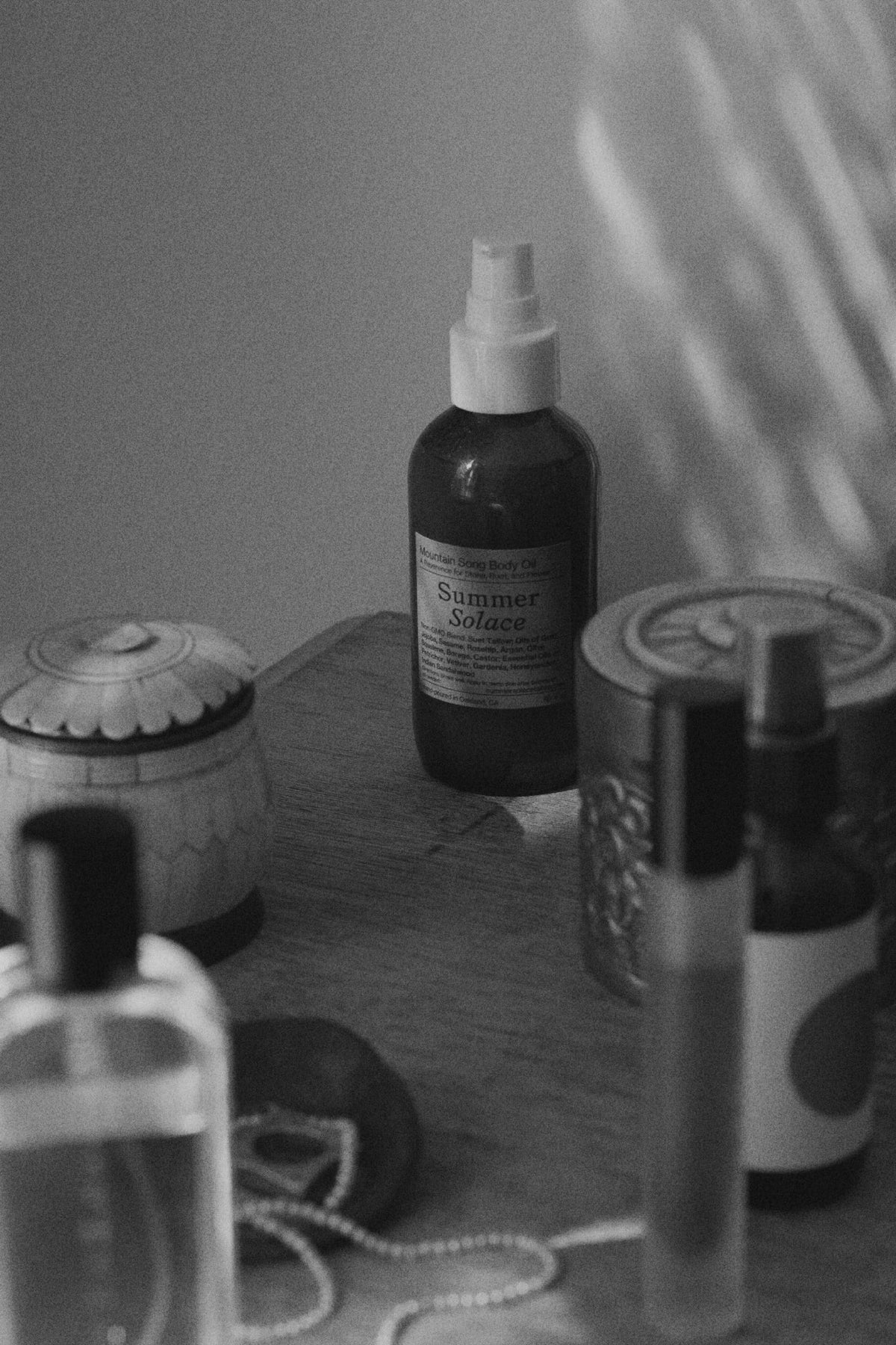 Mountain Song Tallow Body & Hair Oil | Petrichor, Gardenia, Honeysuckle