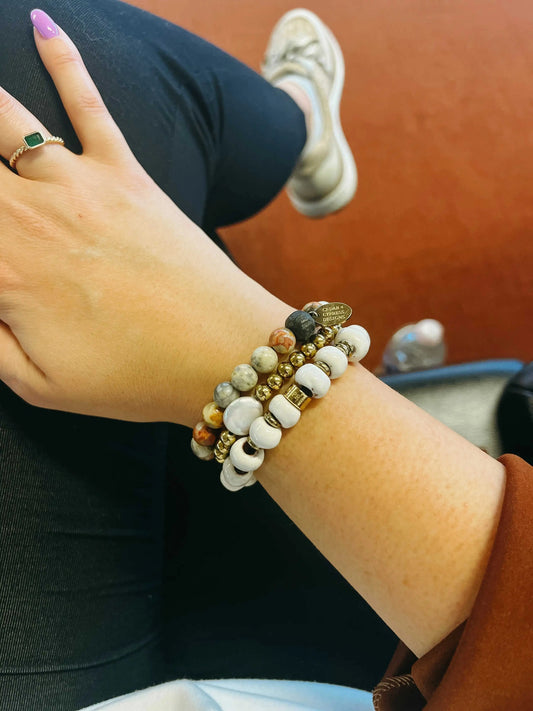 Natural Bracelet Stack Eco My Home  cedarandcypress ecomyhome.store United States