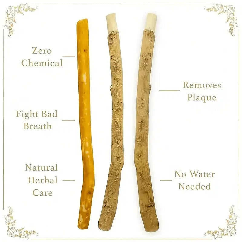 Natural Branch Miswak Toothbrush Stick Eco My Home  Natural Toothbrush ecomyhome.store United States