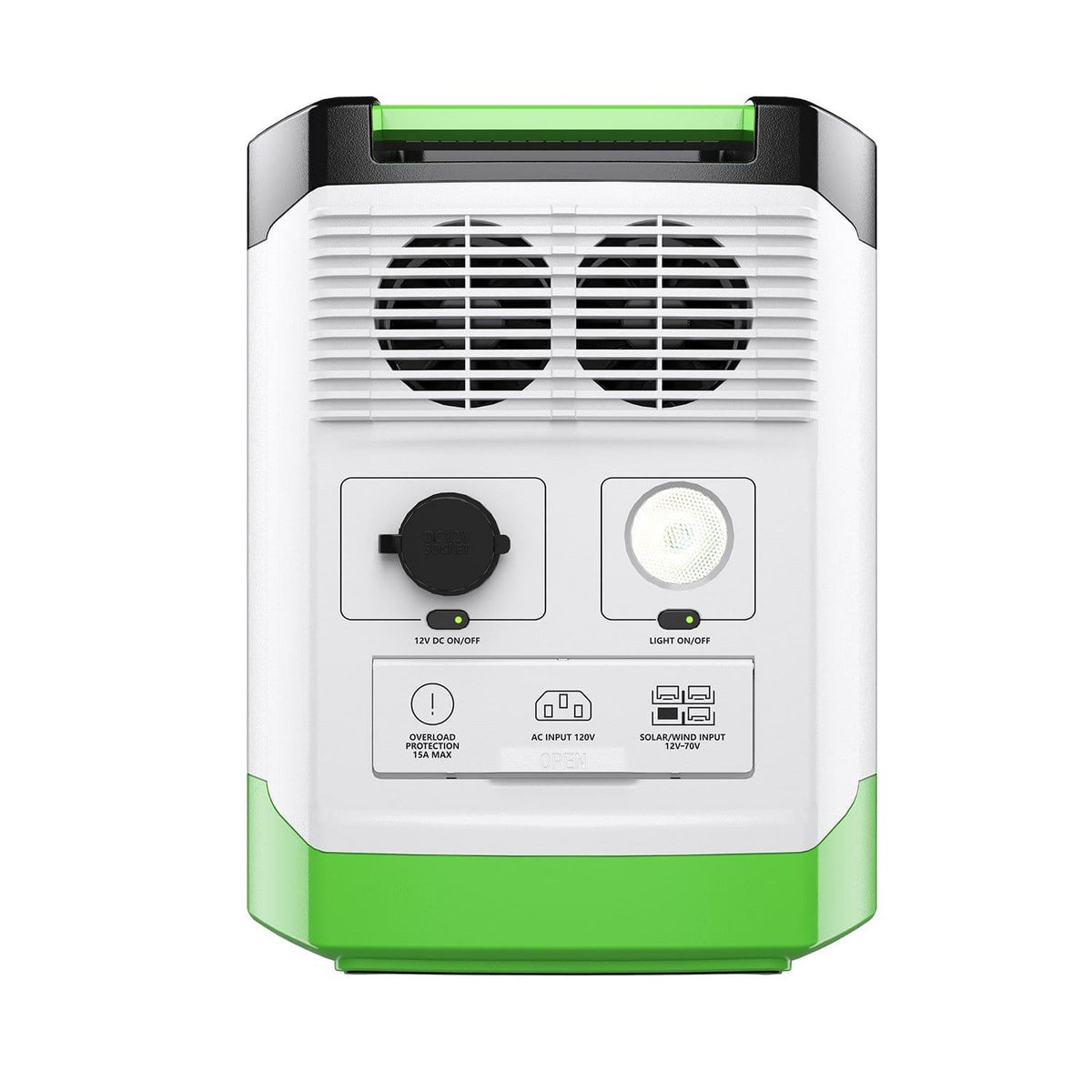 High Capacity Lithium 1800 Solar and Wind Generator