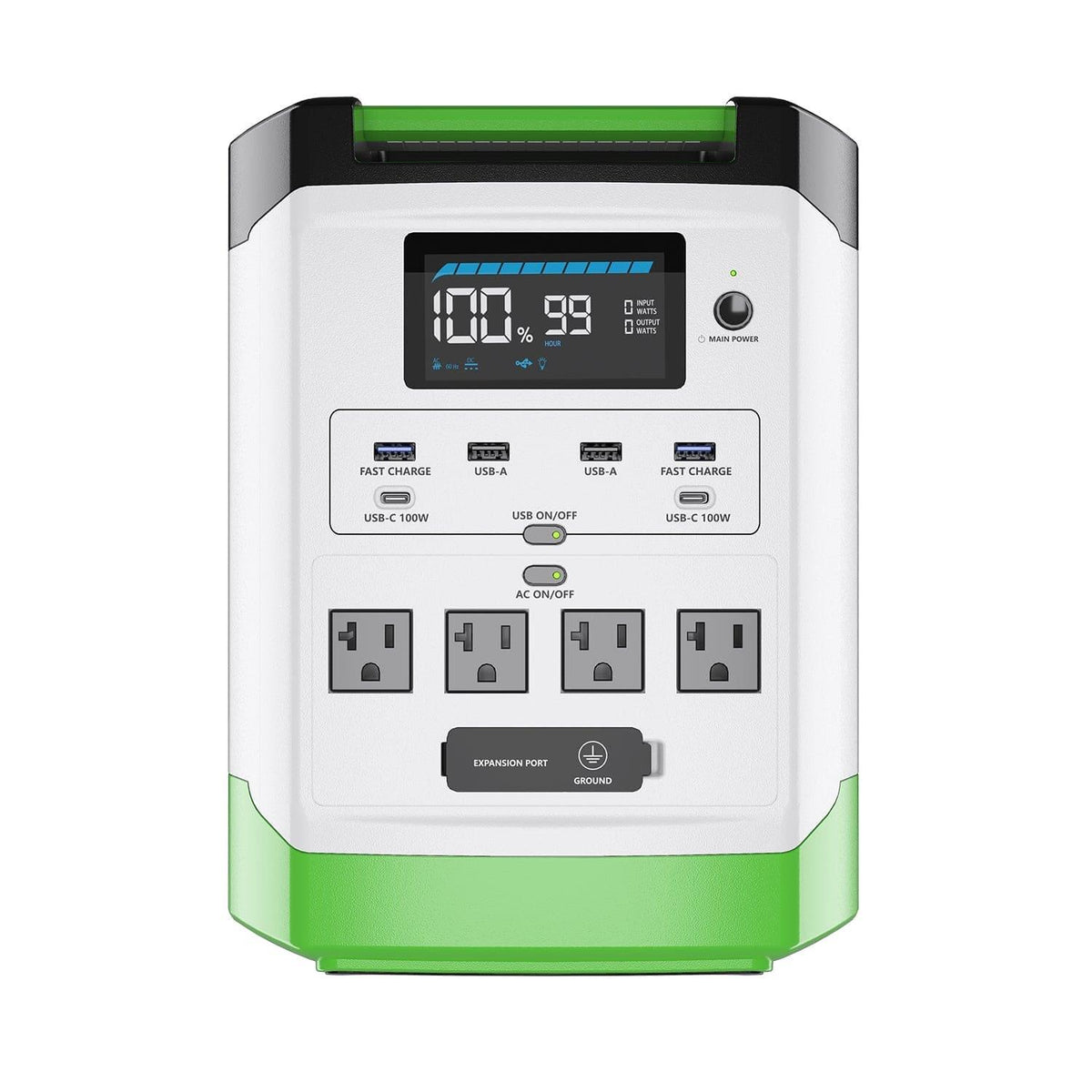 High Capacity Lithium 1800 Solar and Wind Generator