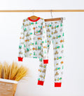 Moo-y Christmas Organic Cotton Christmas Kids Pajamas