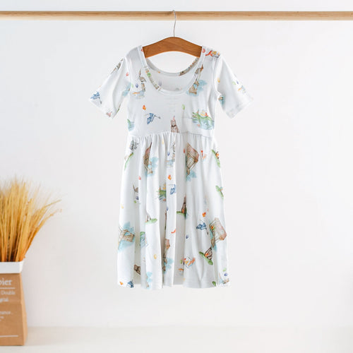Bayou Birthday Organic Cotton Dress for Kids