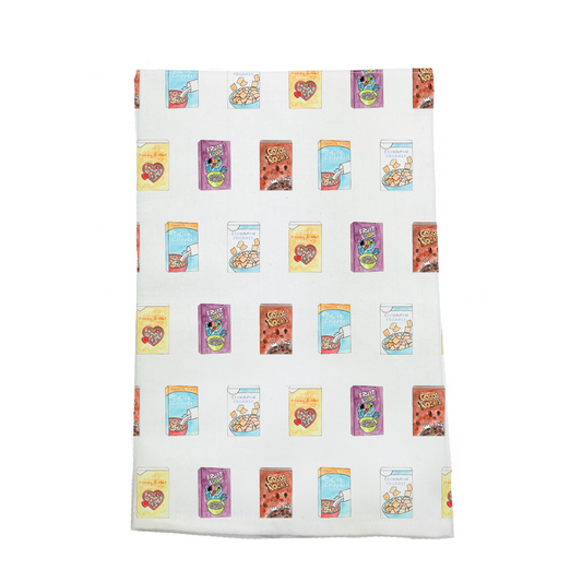 Cereal-sly Delicious Organic Cotton Kitchen Towel