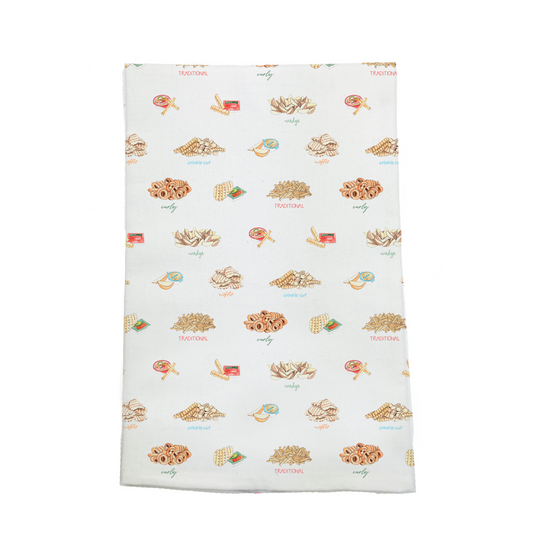 Know Your French Fries Organic Cotton Kitchen Towel