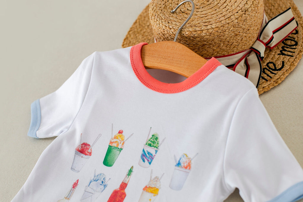 Eat More Snoballs Organic Cotton Kids Tshirt