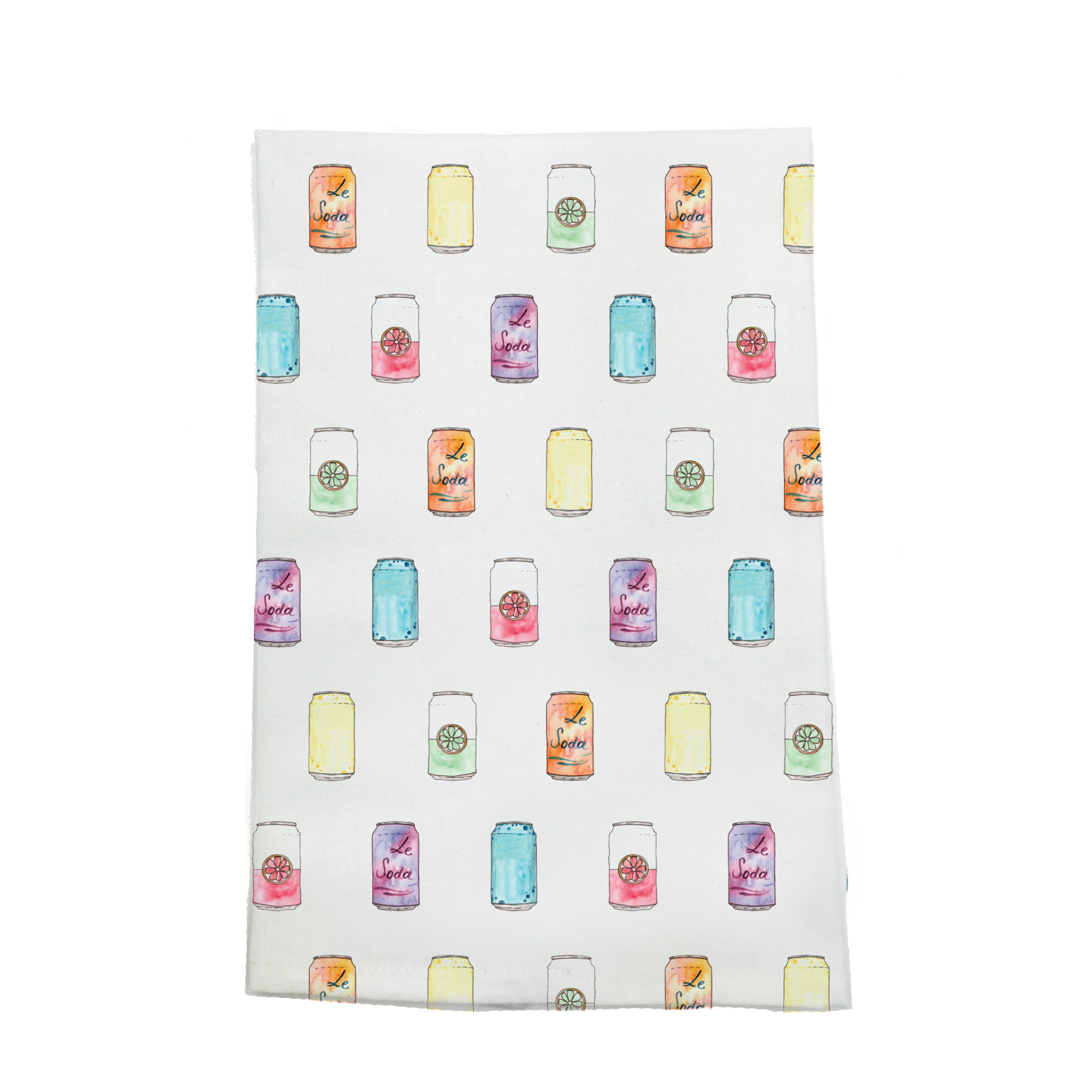 Soda-lightful Organic Cotton Kitchen Towel