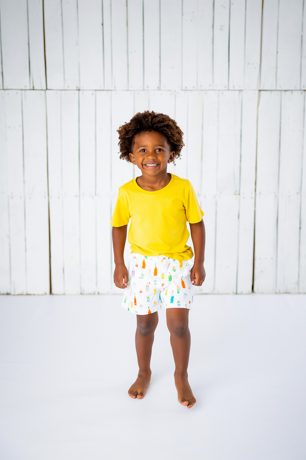 Sugar, Ice, & Everything Nice Organic Muslin Shorts