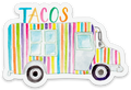 Taco Truck Die Cut Stickers