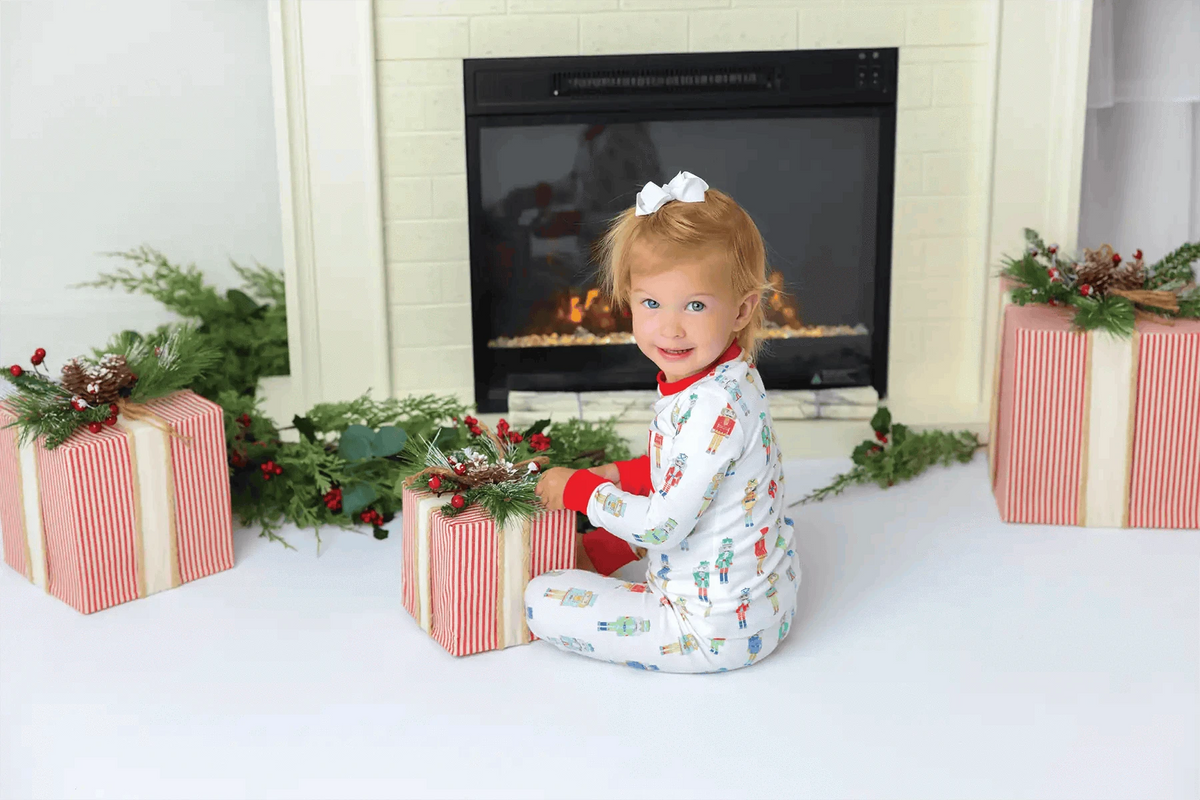 Nutty or Nice Organic Cotton Pajama Set Eco My Home Pajama Set Nola Tawk ecomyhome.store United States