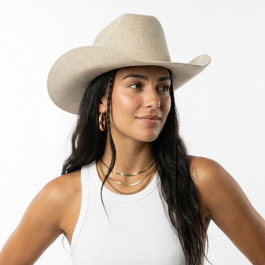 Untamed Wool Felt Cowboy Hat