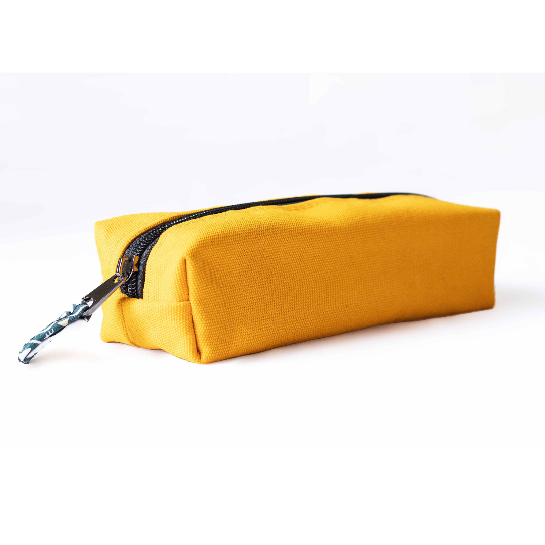 Canvas Pencil Pouch Bag, Everyday Pencil Case