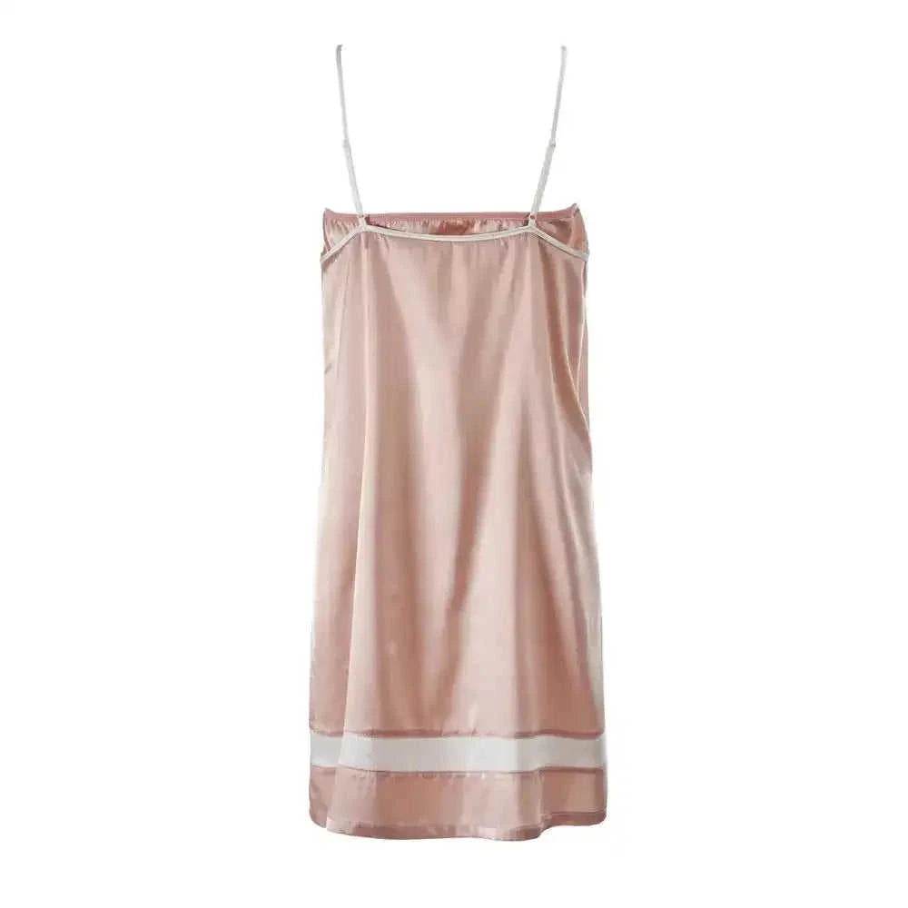Organic Cotton & Silk Nightdress with built-in bra Eco My Home Bras Salty Season LLC ecomyhome.store United States