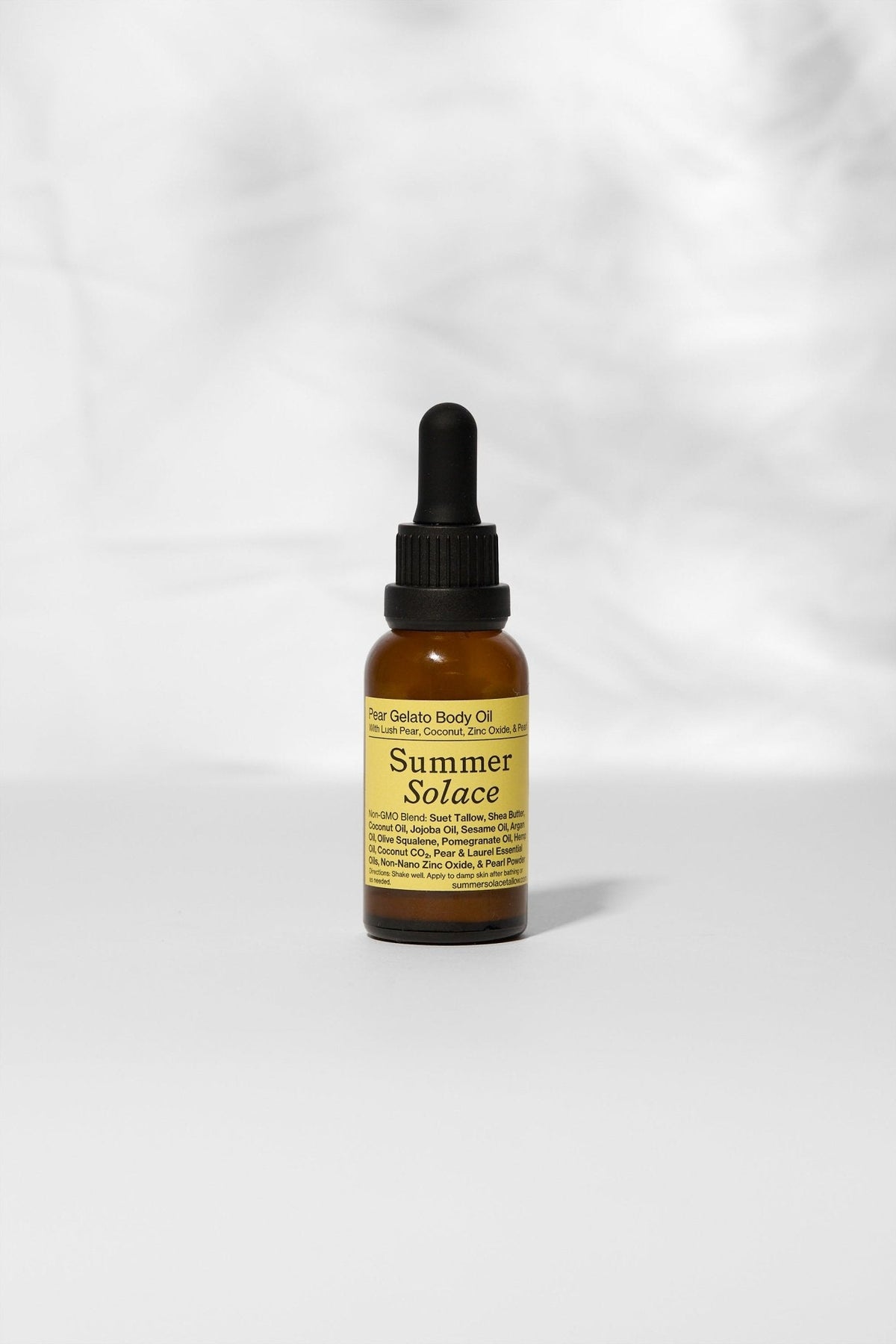 Pear Gelato Body Oil | Zinc & Pearl Extract | Updated 2026 Formula