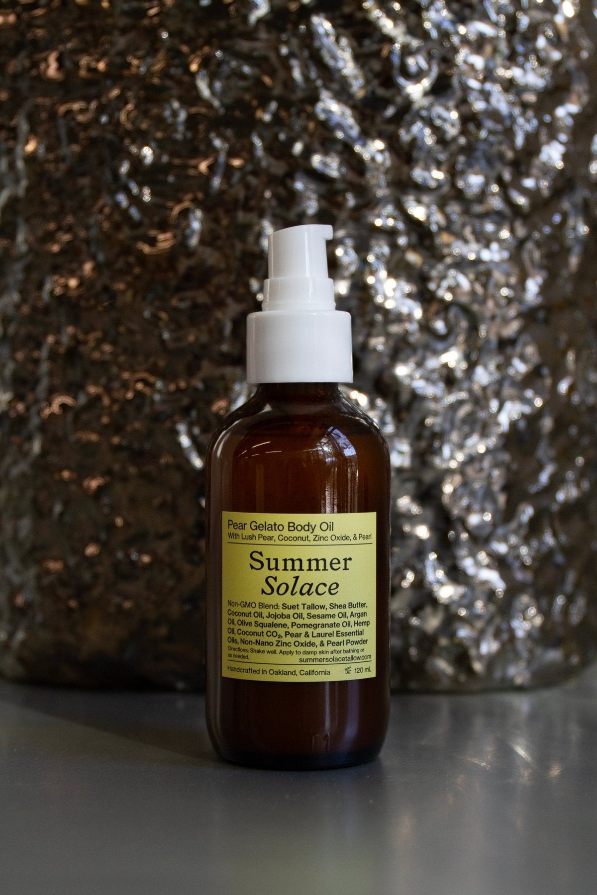 Pear Gelato Body Oil | Zinc & Pearl Extract | Updated 2026 Formula