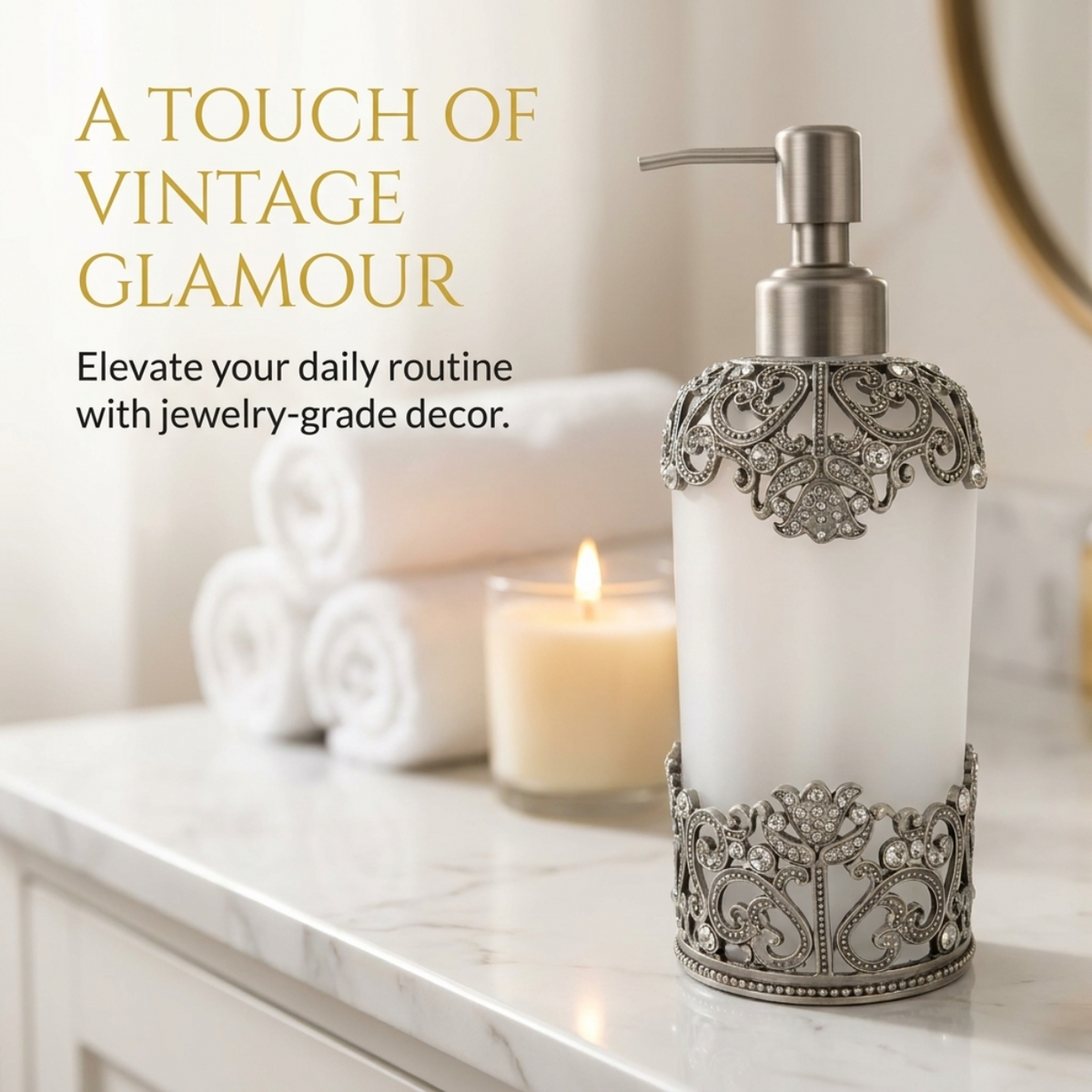 Soap Dispenser – Celestia Glow, 9 oz