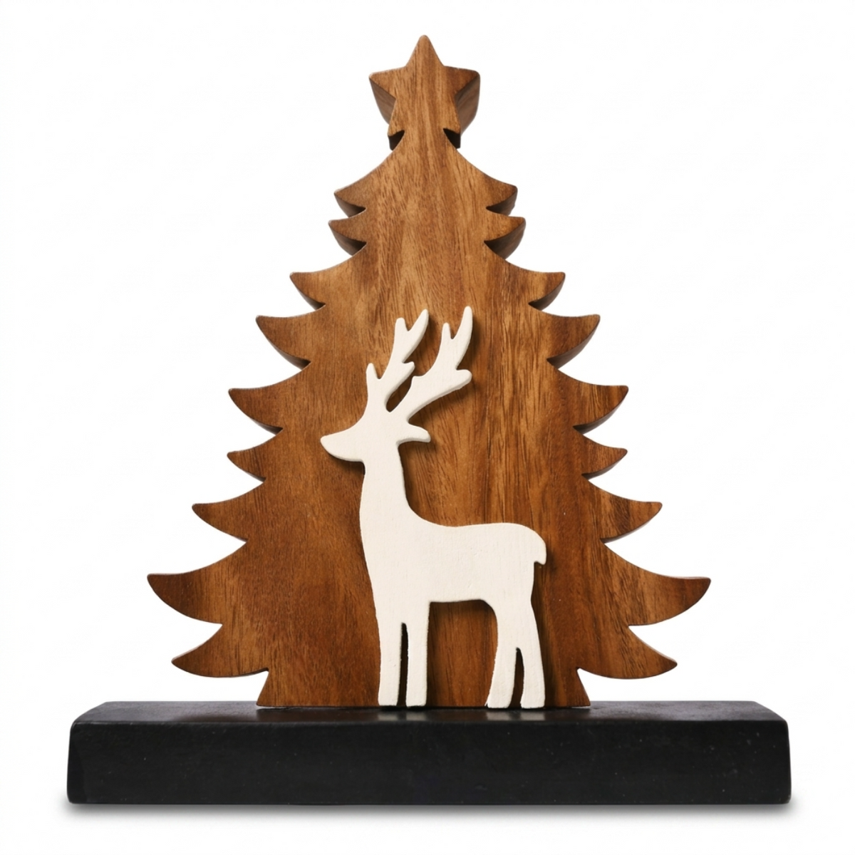 Wooden Christmas Tree – Evergreen Grace, Acacia