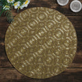 Darvin Grace Beaded Placemats - Elegant Decorative Dining Table Décor 14 inch