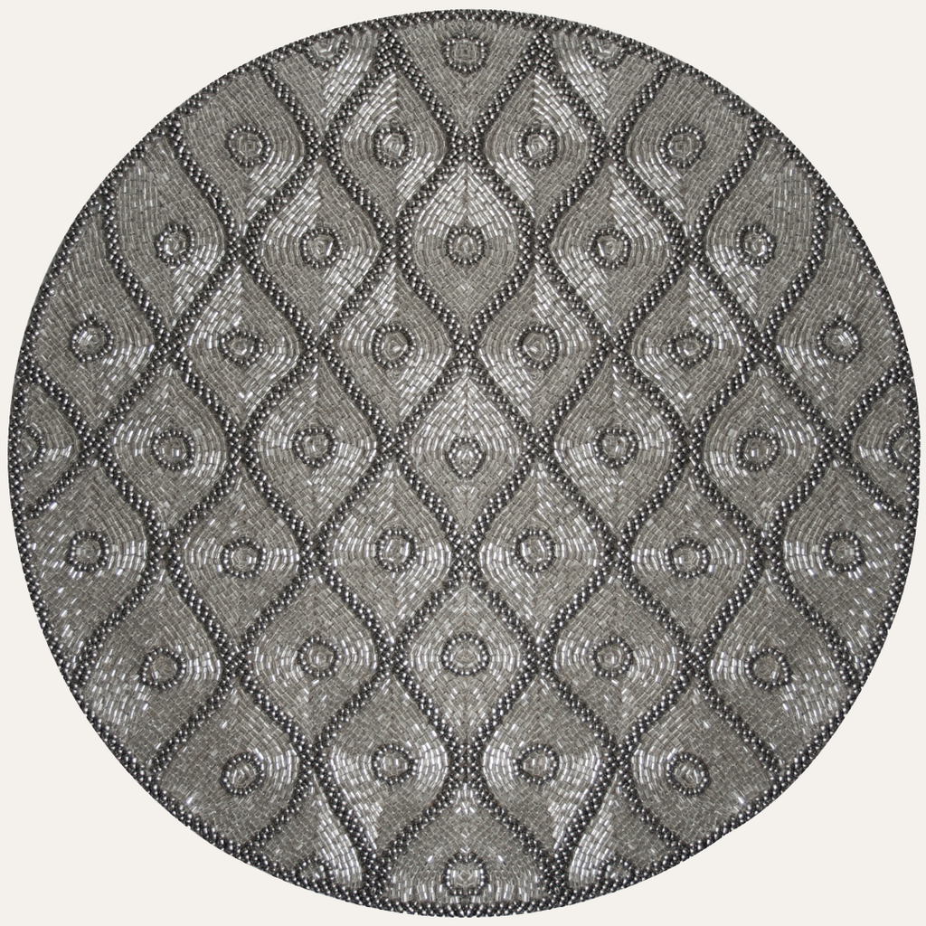 The Alvina Beaded Placemats