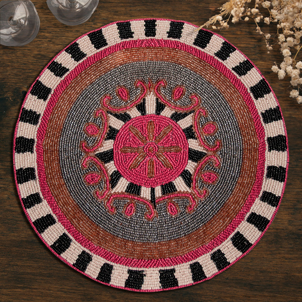 The Blitzen Beaded Placemats