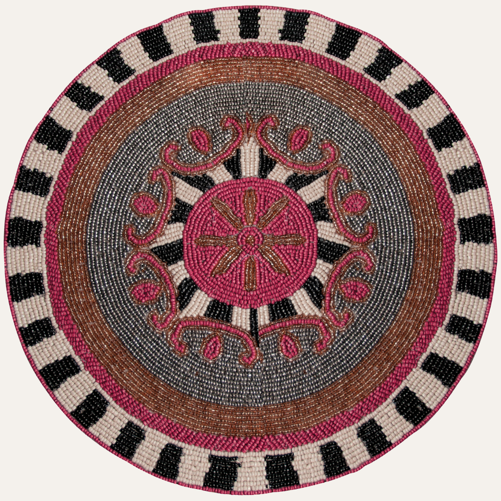 The Blitzen Beaded Placemats