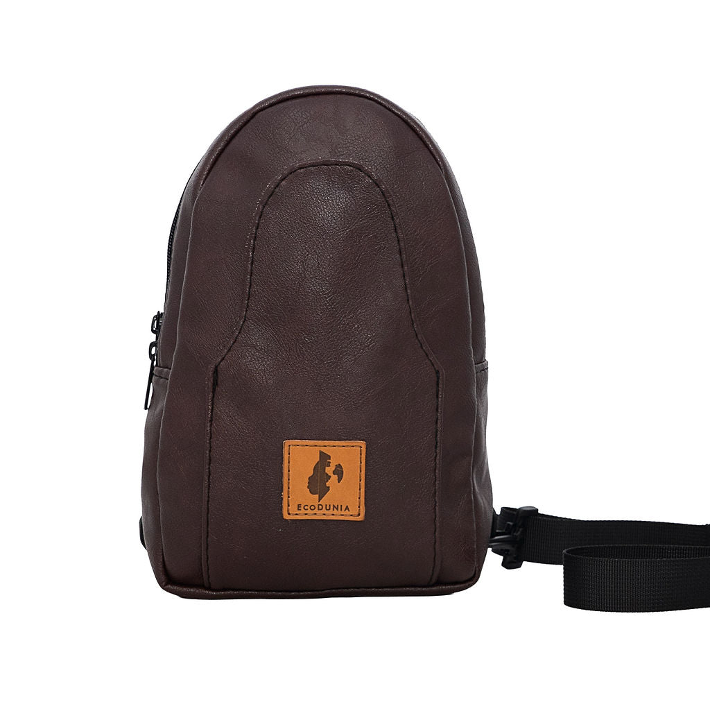 Small Vegan Leather Crossbody Sling Bag | Buru
