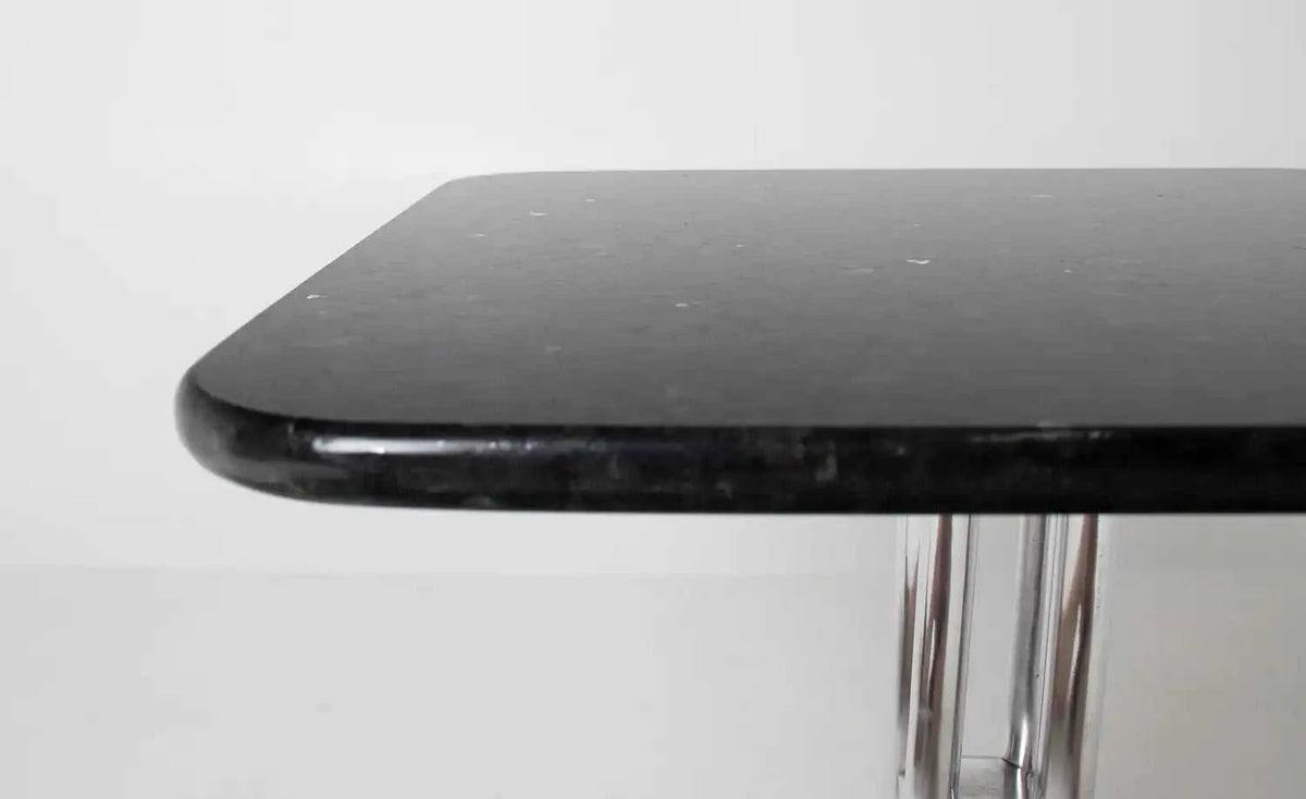 Rare Alexander Girard Side Table in Blue Pearl Granite for Herman Miller Eco My Home Console Table Hobbs Modern ecomyhome.store United States
