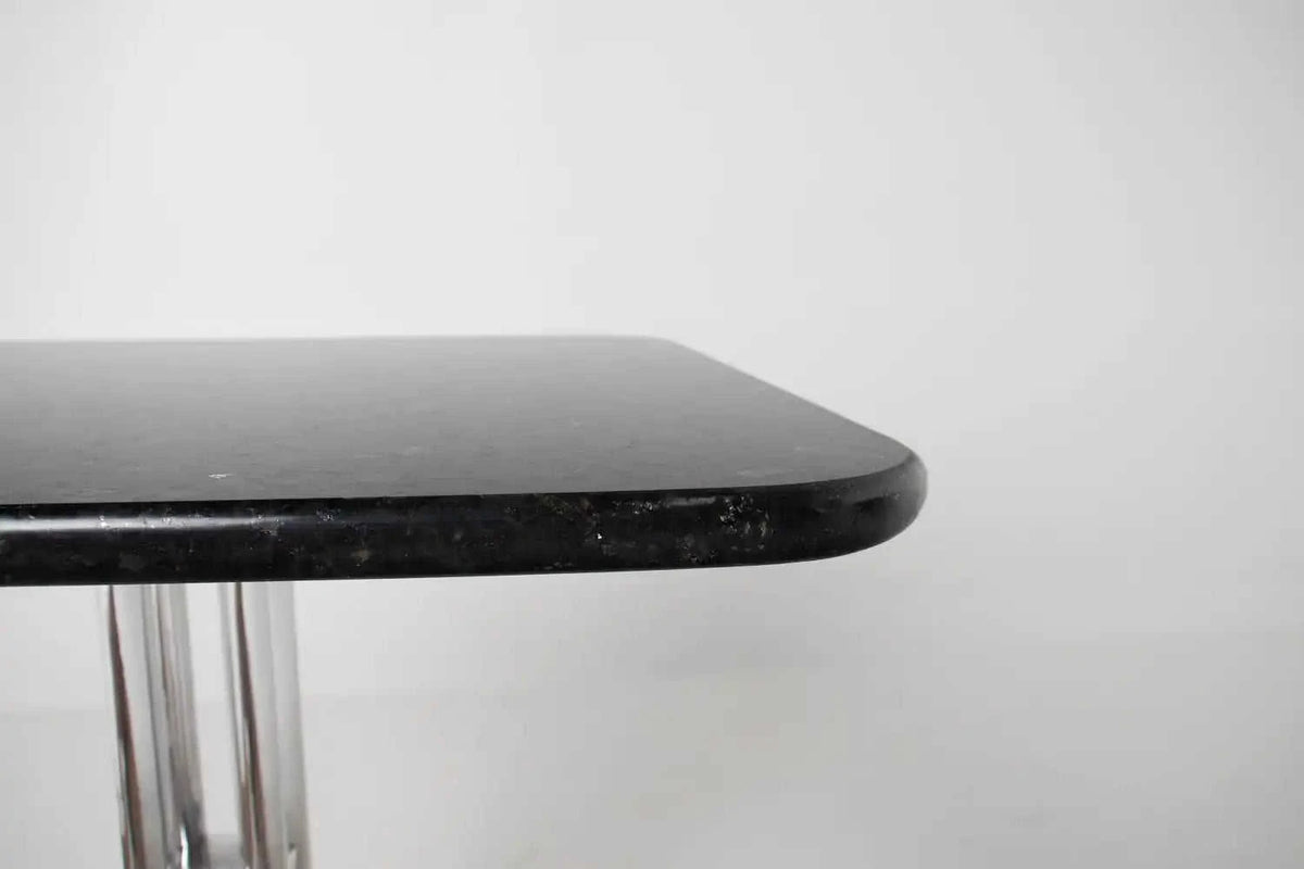 Rare Alexander Girard Side Table in Blue Pearl Granite for Herman Miller Eco My Home Console Table Hobbs Modern ecomyhome.store United States