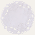 Regal Bloom – Premium Round Doilies, Elegant Decorative Table Decor for Dining and Events 15 inch