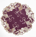 Opulent Weave – Premium Decorative Table Doilies, Elegant Table Decor for Dining and Events 15 inch