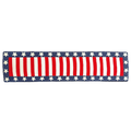 USA Flag Beaded Table Runner 13" x 54"
